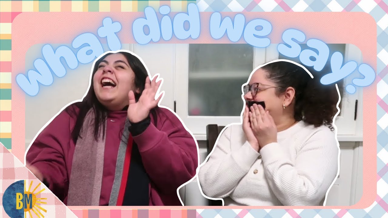 WHAT DID WE SAY CHALLENGE PT.3 | THE B & M SHOW