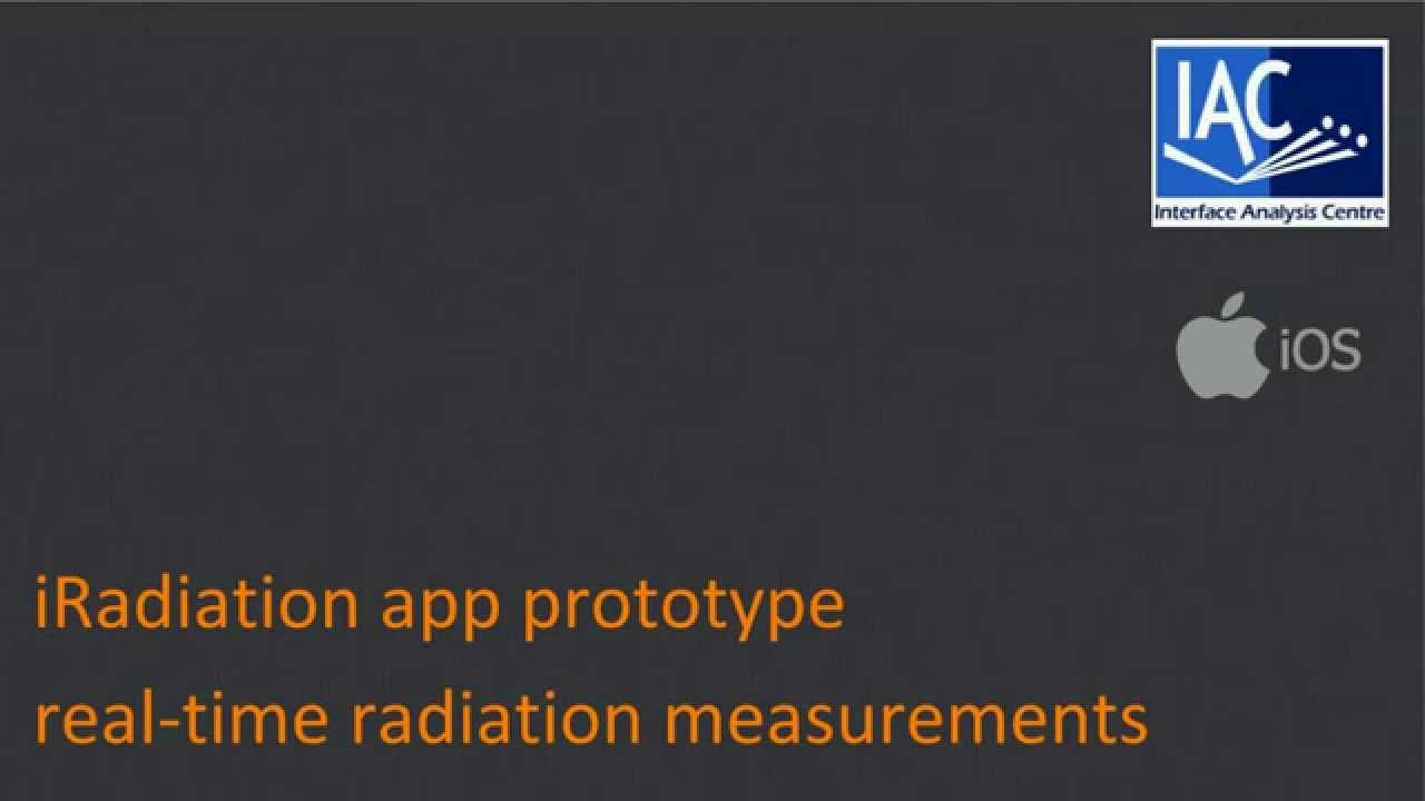 iRadiation app prototype
