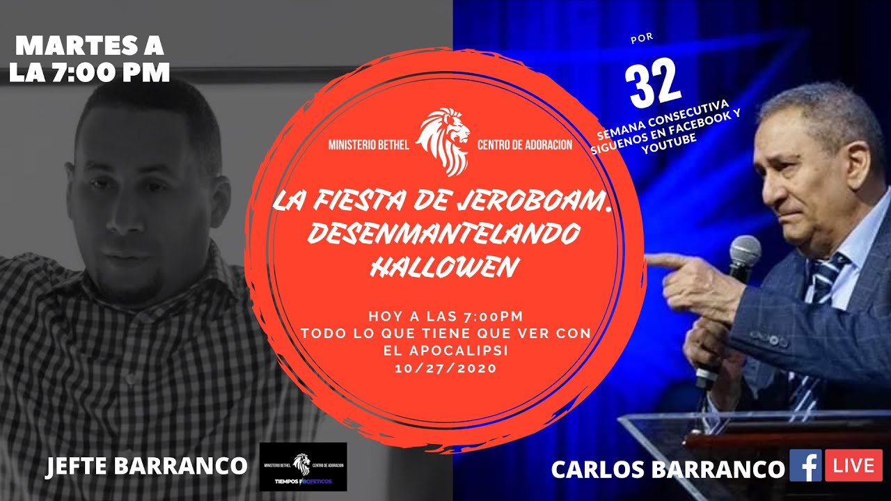 La Fiesta de Jeroboam desmantelando Halloween | Carlos Barranco y Jefte Barranco