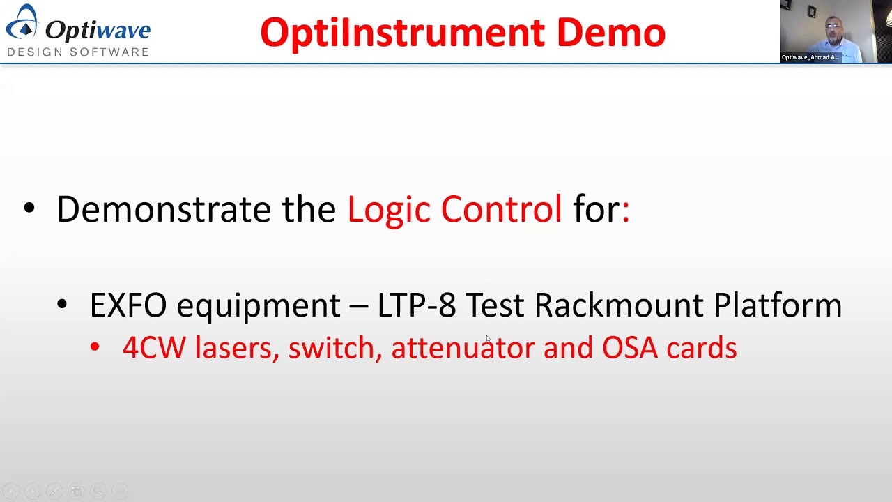 2nd OIDA Technology Showcase - OptiInstrument