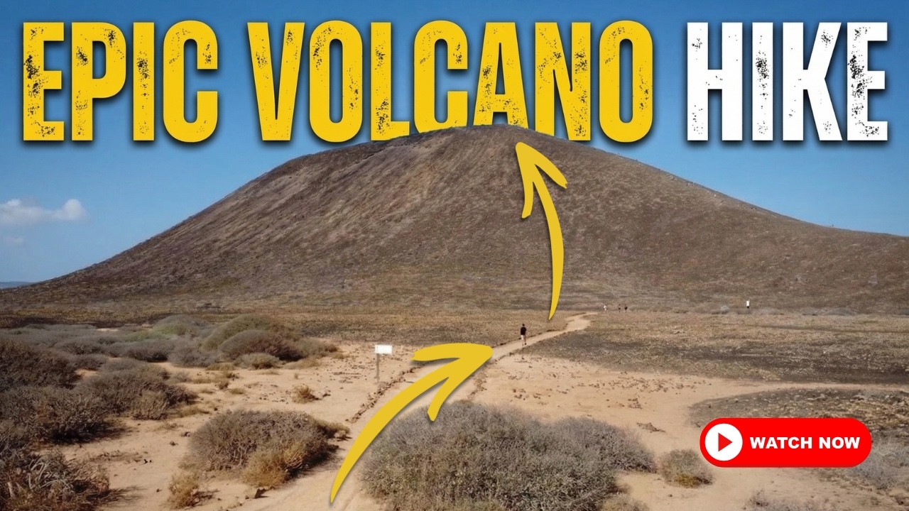 Fuerteventura - Isla de Lobos Hiking Guide: Montaña de La Caldera