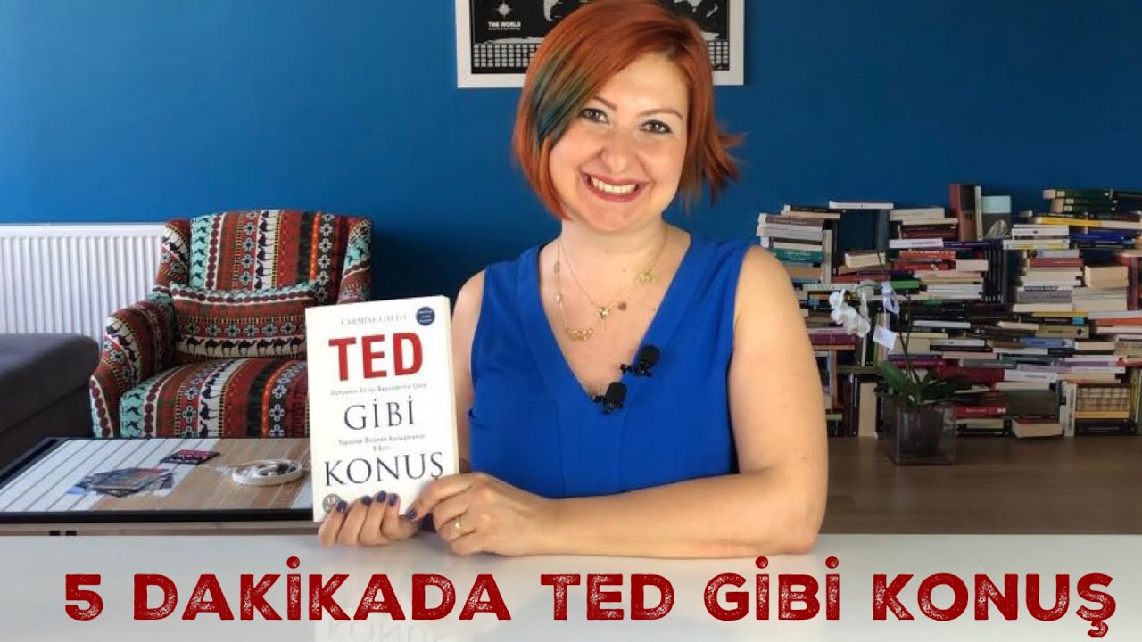 Sunum Becerileri İçin TED Gibi Konuş Kitap Önerisi