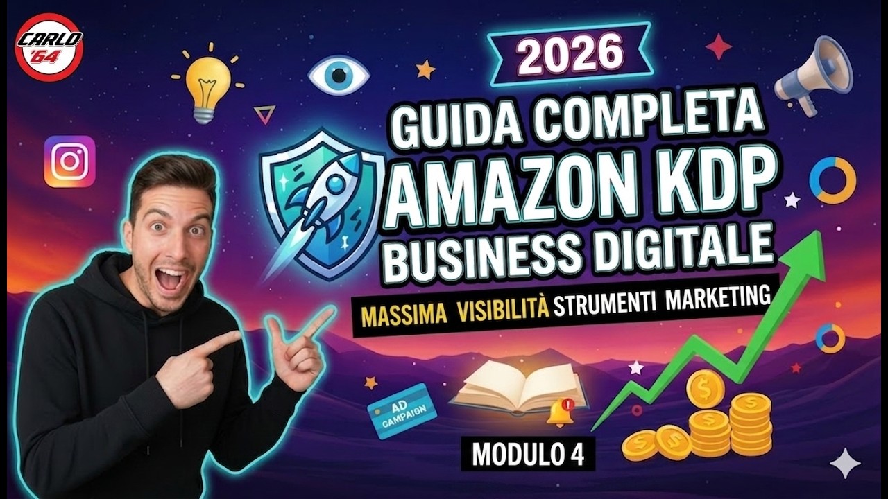 🚀 Guida Definitiva 2026: Da Amazon KDP al Self-Publishing di Successo 📖