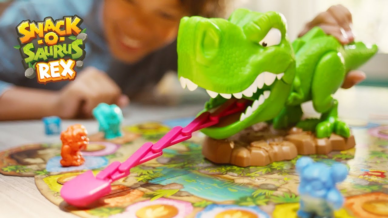 NEW Snack-O-Saurus Rex | Kids Games | Spin Master Games