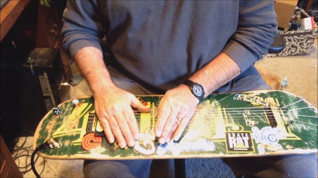 Intro to Skateboard Lap Steel Guitar