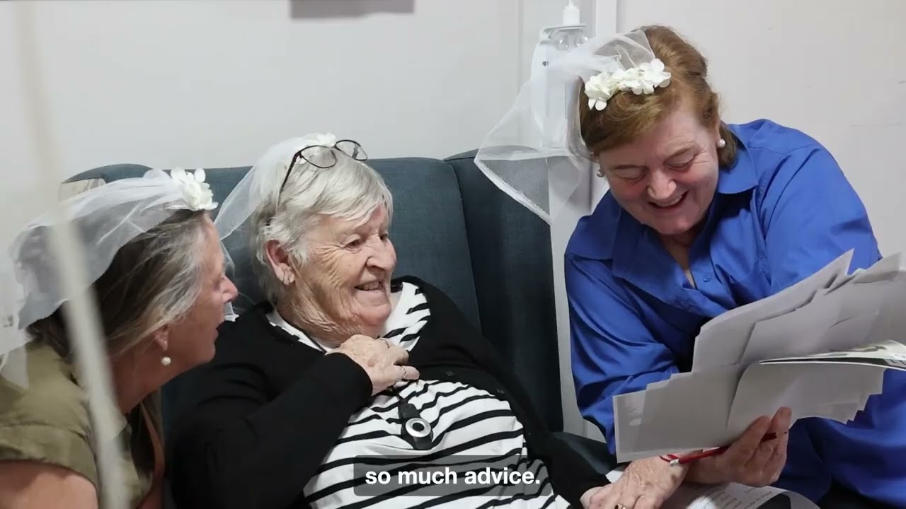 Celebrating Marriage in our Residential Aged Care Home - St Marks Wedding Spectacular