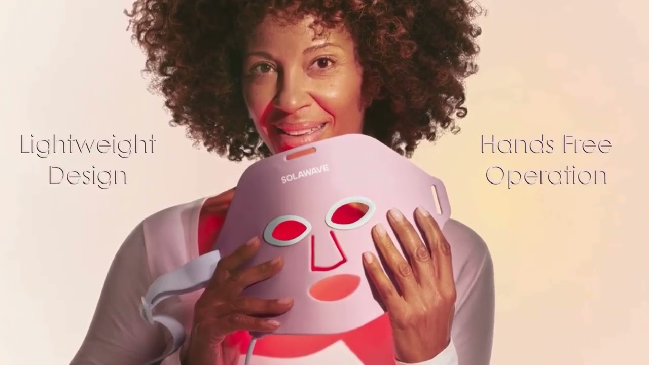 Solawave Wrinkle Retreat Face Mask &ndash; Say Goodbye to Wrinkles with Advanced LED Therapy!