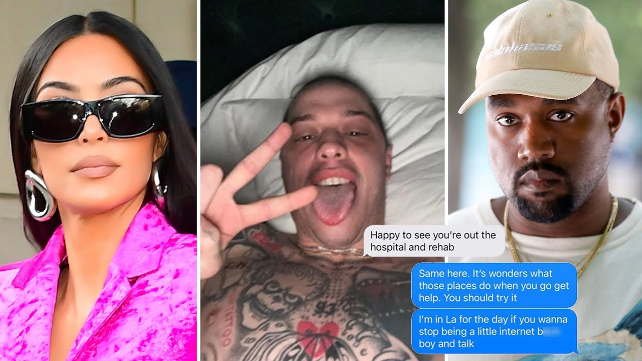 How Kim Kardashian Reacted to Pete Davidson Firing Back at Kanye West (Source)