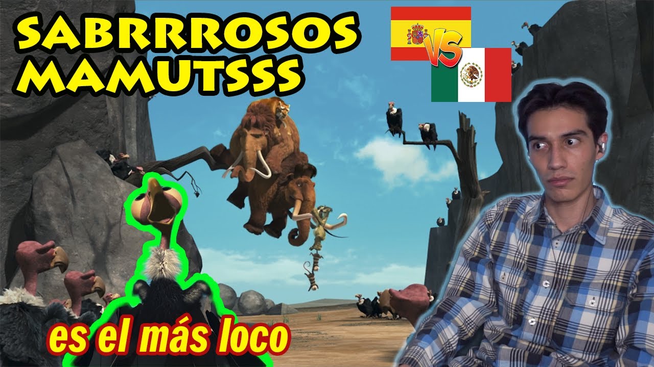 REACCIÓN a FESTIN CELESTIAL 🇲🇽 DOBLAJE 🇪🇸 ICE AGE 2 ❄️