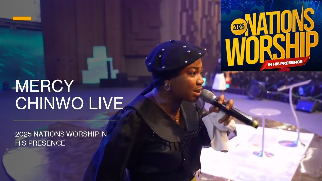Mercy Chinwo sings You Do This One Live at Nations Worship 2025