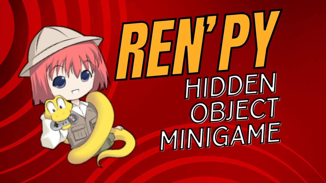 Мини-игры со скрытыми объектами в Ren'Py: учебник по экранному языку