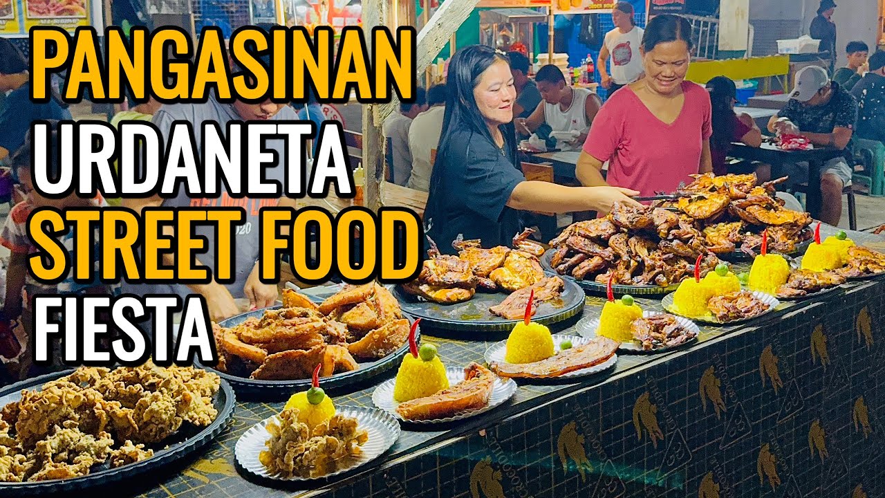STREET FOOD PHILIPPINES in PANGASINAN, Urdaneta City | Night Market & Street Food Bazaar!