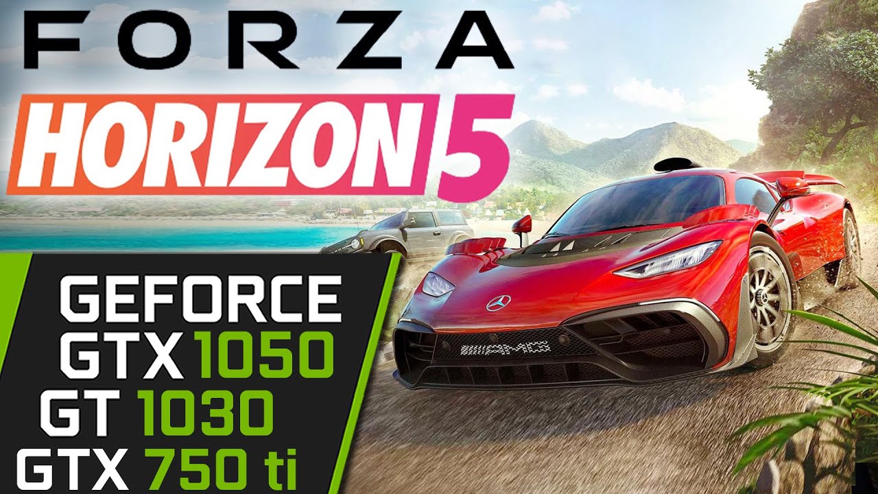 Forza Horizon 5 | GTX 1050 2GB | 750 ti | GT 1030 | PC Performance Test Benchmark Gameplay