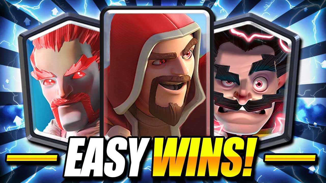 НЕРЕАЛЬНО!! КОЛОДА ТРОЙНОГО ВОЛШЕБНИКА ТРИФЕКТА ЦИКЛ УНИЧТОЖАЕТ ВСЕ!! - Clash Royale
