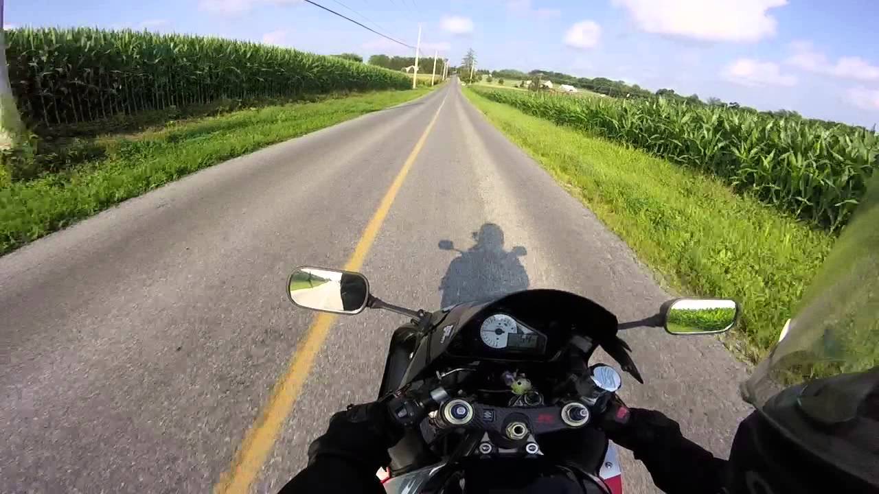 Ride home from work - 2001 GSXR 750