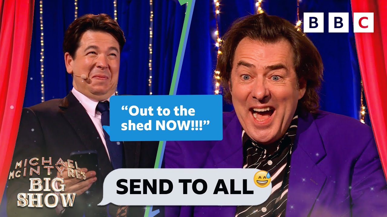 Michael McIntyre's smelly rash text prank on Jonathan Ross 🥴😂 Michael McIntyre&rsquo;s Big Show