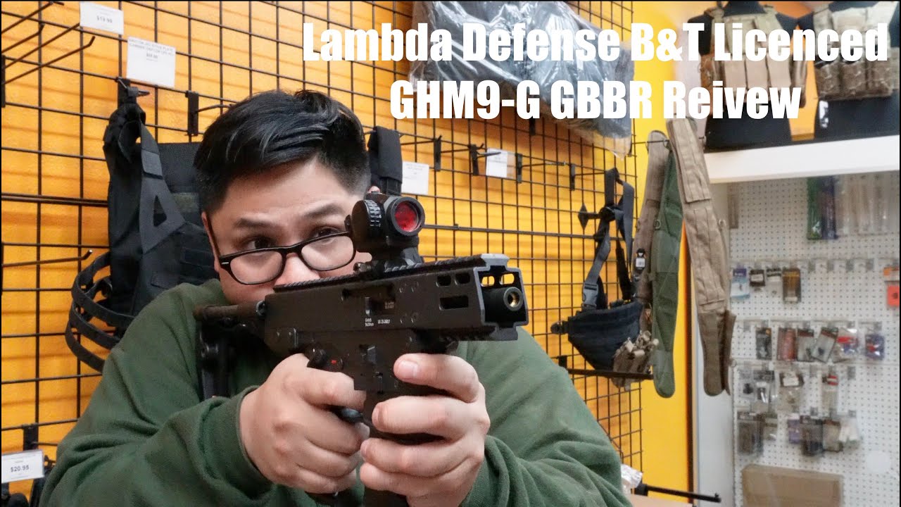Lambda Defense GHM9 G  SMG Gas blowback Review (B&T GHM9 SMG is Here!)