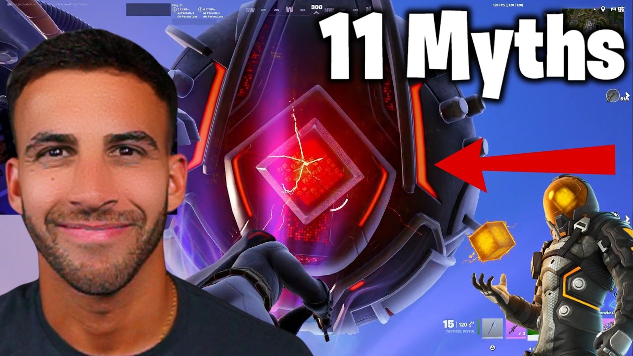Busting 11 Myths With The Dark Voyager's ship In Fortnite