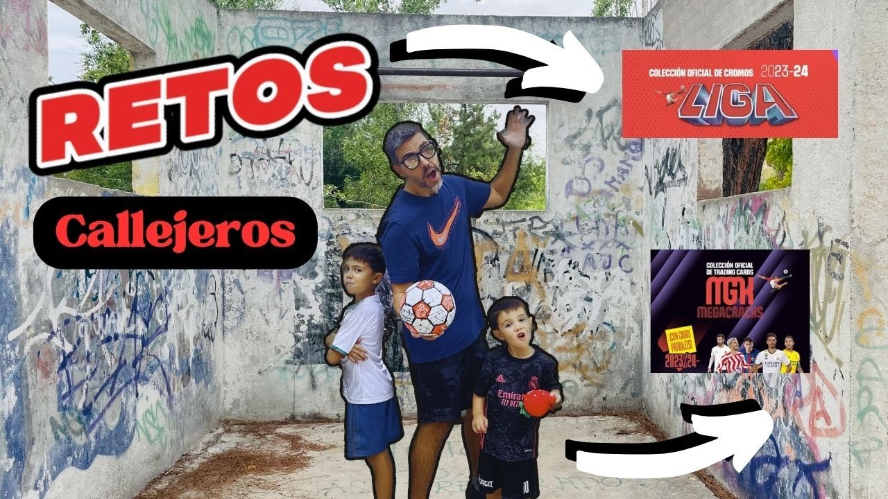 🔥RETOS CALLEJEROS CON Liga Este y MEGACRACKS 2023-24!