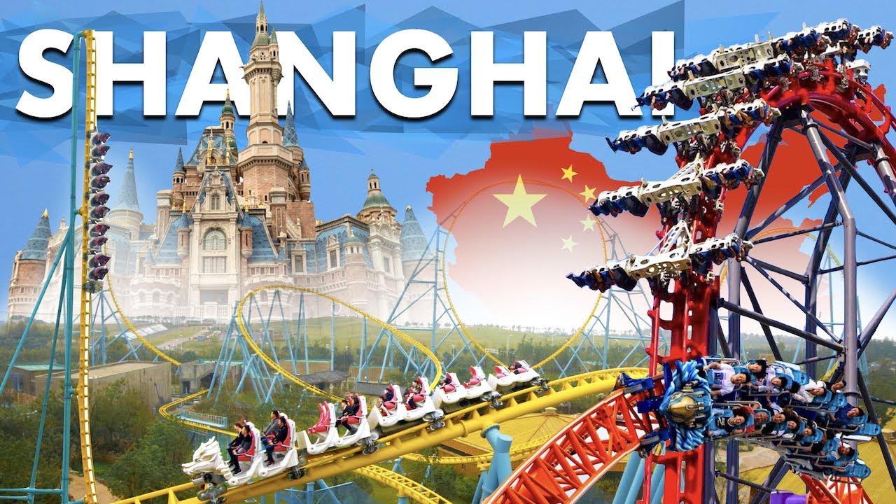 Diese ph&auml;nomenalen Achterbahnen gibt es rund um Shanghai! | Die Freizeitparks von China 🇨🇳