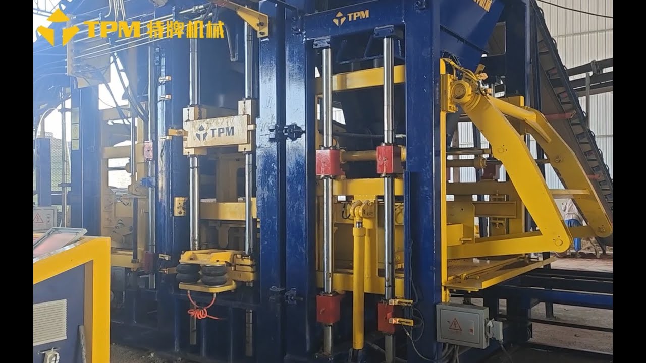 European Standard TPM10000G-500H Concrete Paver Block Production Line 
