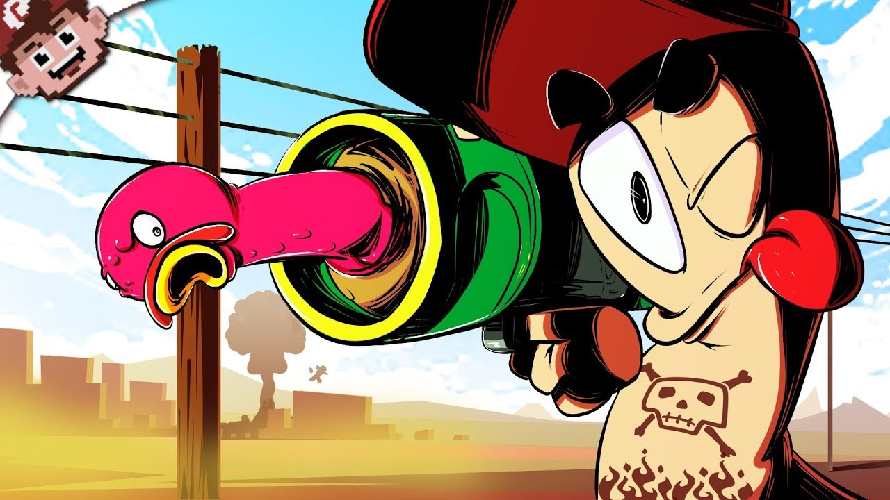 A TURKEY KAMIKAZE?! Please No! (WORMS W.M.D)