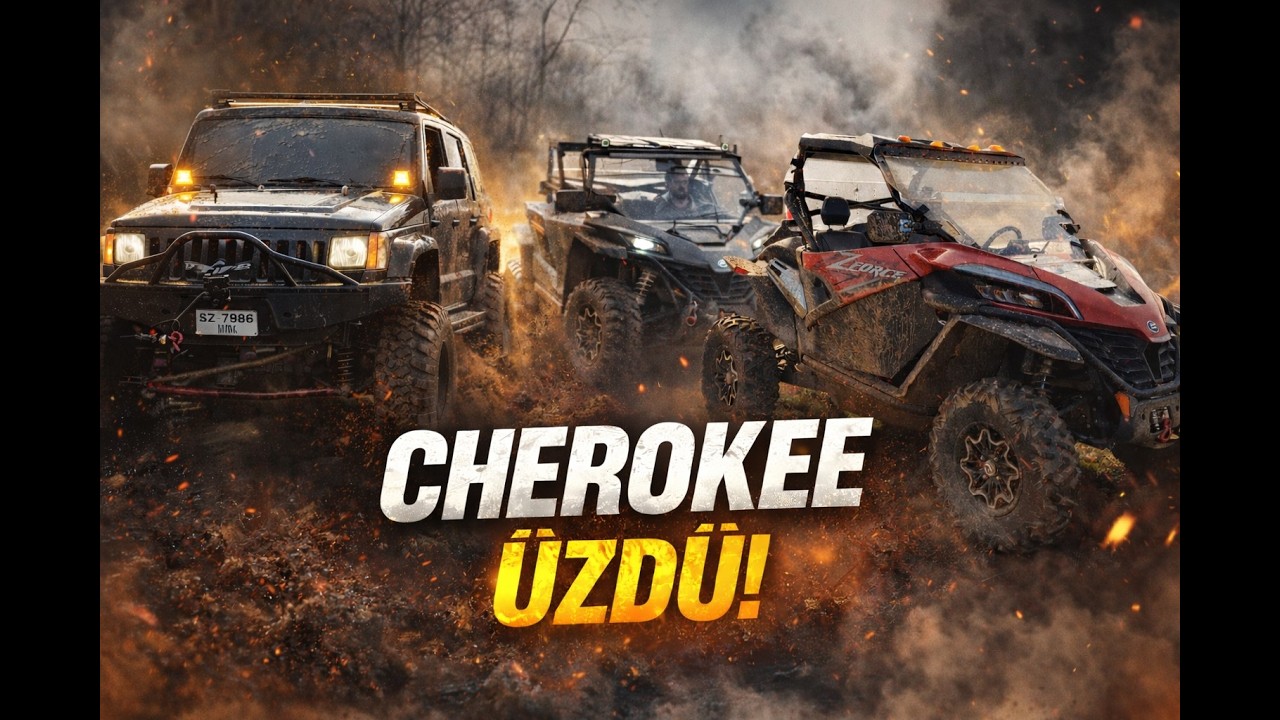 Cherokee yine olmadı...! Zforce 1000 UTV & Grand Cherokee 5.2