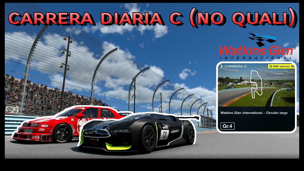 Gran Turismo 7 | Carrera Diaria C | GT by Citroën Gr.4 | Watkins Glen International - Circuito Largo