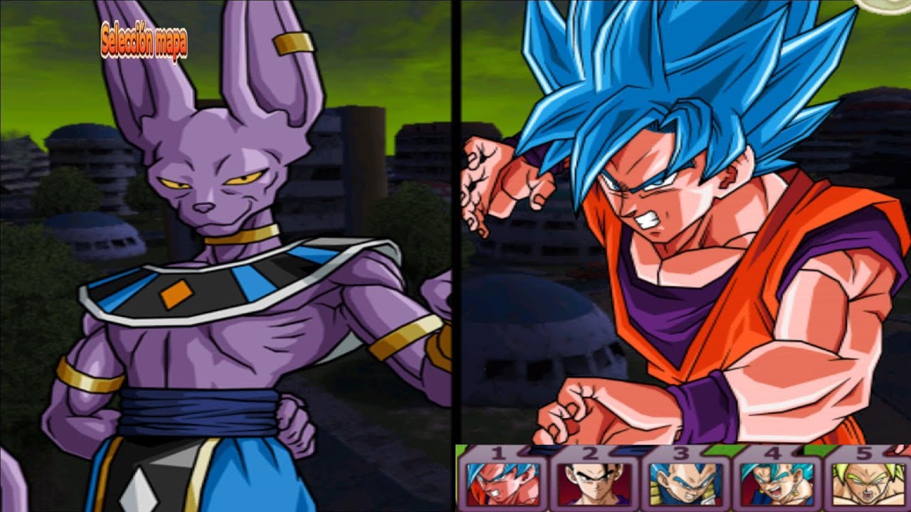 Lord Beerus VS Z Fighters! Dragon Ball BT 3 MOd