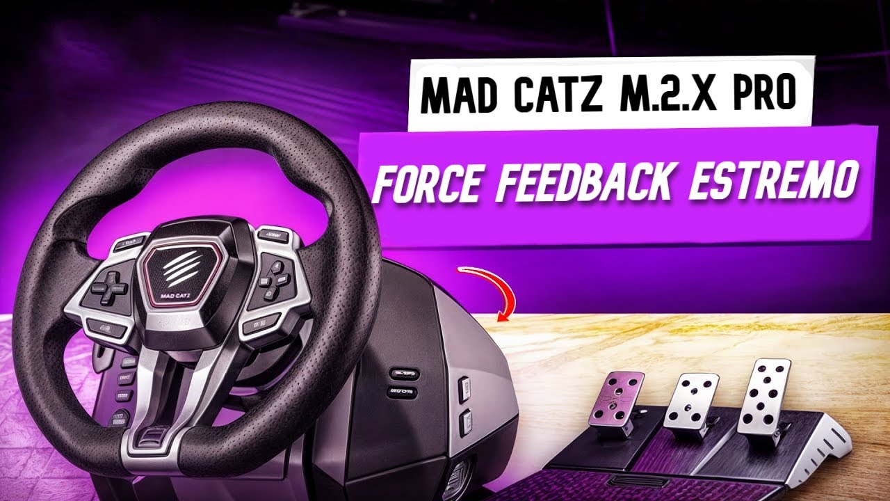 Mad Catz M.2.X. PRO: Il Volante da Corsa Definitivo? Recensione Completa!