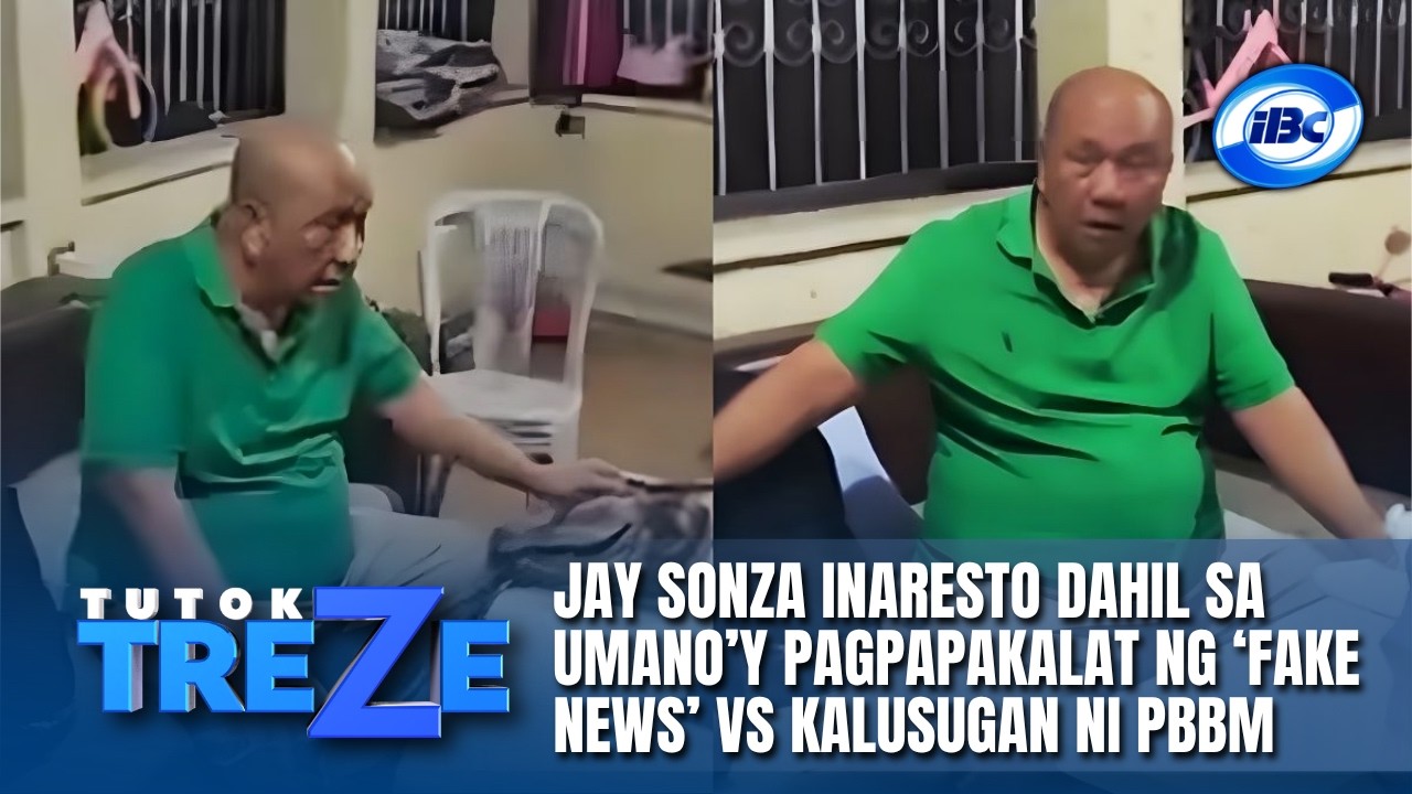 Jay Sonza inaresto dahil sa umano&rsquo;y pagpapakalat ng &lsquo;fake news&rsquo; vs kalusugan ni PBBM | Tutok Treze