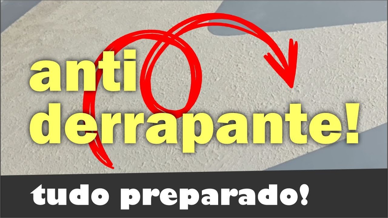 Como fazer anti-derrapante no barco! EP-026