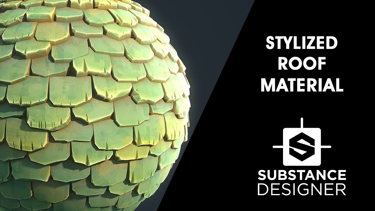 Substance Designer - Stylized Roof Material