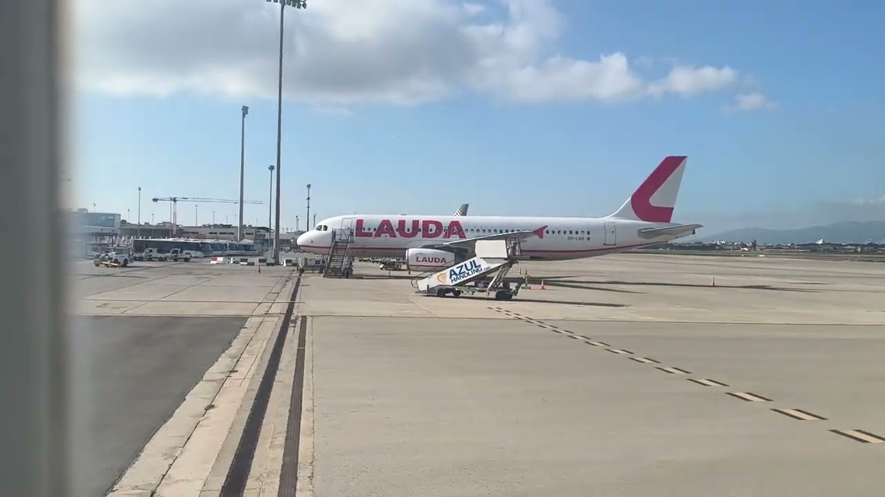 Despegue de un CRJ-1000 de Air Nostrum desde el aeropuerto de Palma con destino León (15/01/2026)
