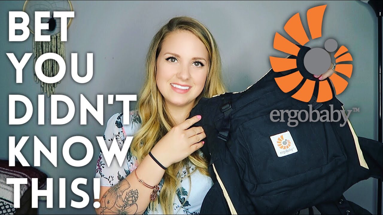 ERGOBABY CARRIER TIPS & TRICKS || BET YOU DIDNT KNOW THIS!