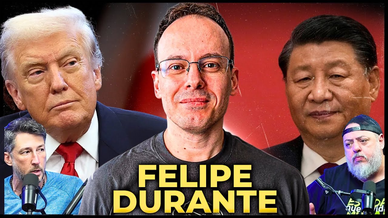 FELIPE DURANTE - CHINA x EUA x JAPAO - PODCAST 3 IRMÃOS