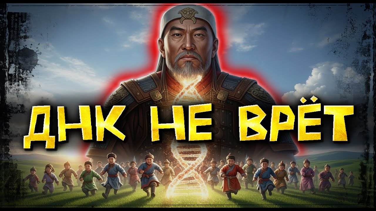 Главный МИФ о Чингисхане, в который мы верим ЗРЯ. ДНК-анализ его потомков меняет ВСЁ