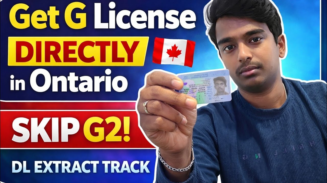 How to Get G License Directly in Ontario 🇨🇦 | DL Extract Explained (Skip G2!)