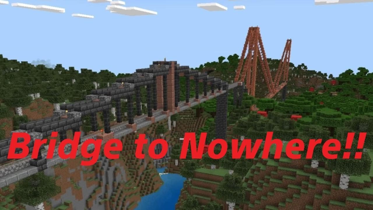 Massive  copper bridge to nowhere!!