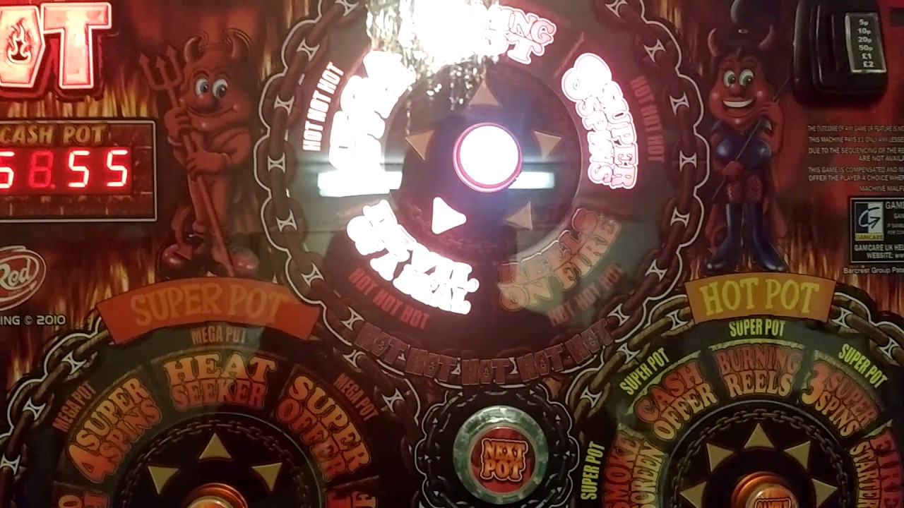 £70 JACKPOT HOT HOT HOT fruit machine.red gaming