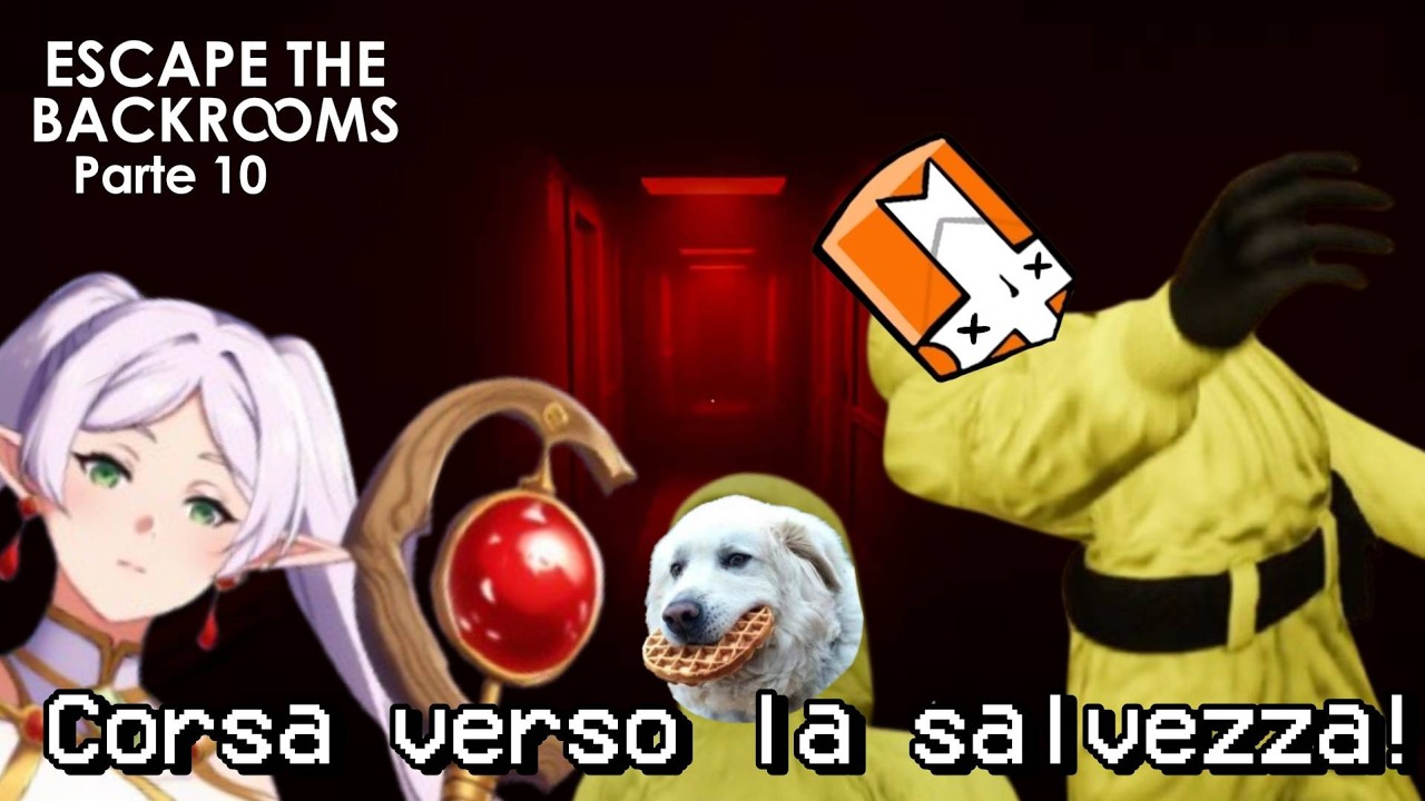 CORSA VERSO LA SALVEZZA! Escape The Backrooms FULL RELEASE PARTE 10 Walkthrough Gameplay ITA
