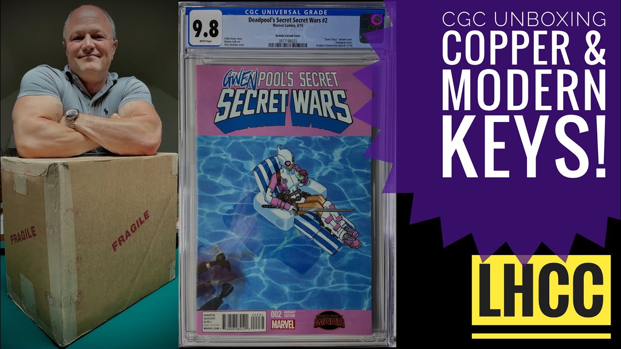 CGC Unboxing⏤Modern, Copper, & Bronze Age Comic Books⏤Clean & Press Results 2022⏤Dollar Bin to 9.8?!