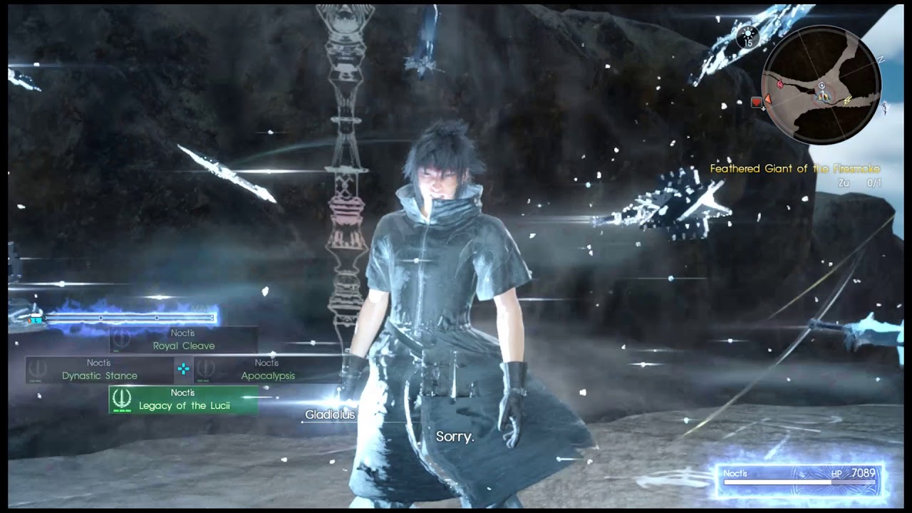 FFXV mods god tier team