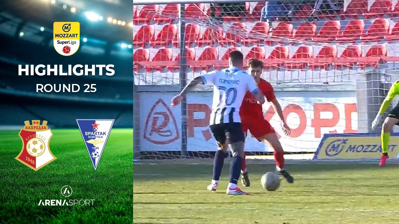 Napredak – Spartak 1:1 | MOZZART BET SUPERLIGA SRBIJE (25. kolo) | 01. mart 2026.