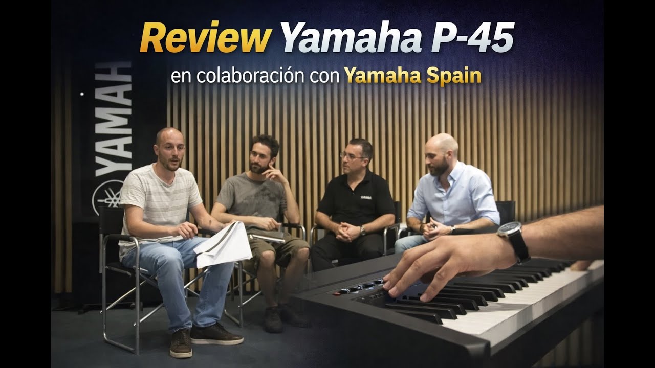Yamaha P45   Demo y Análisis Piano Digital con Yamaha Spain