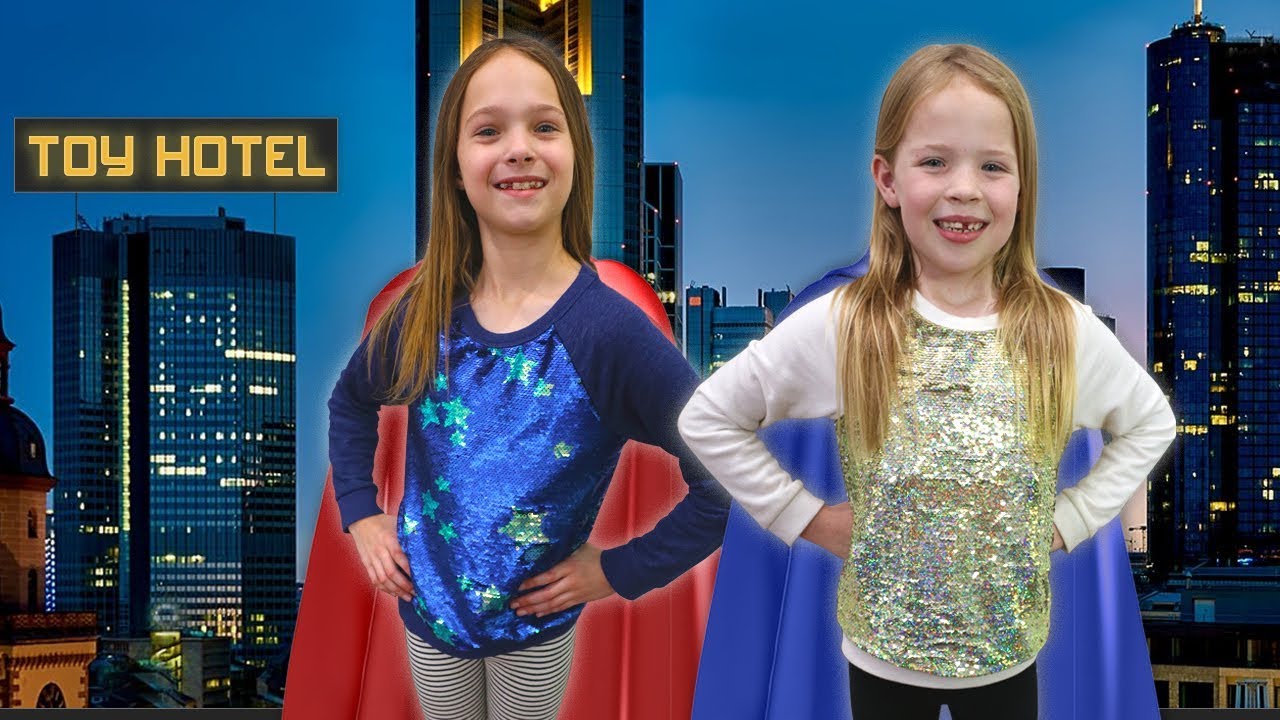 Super Hero Day at the Toy Hotel !!!