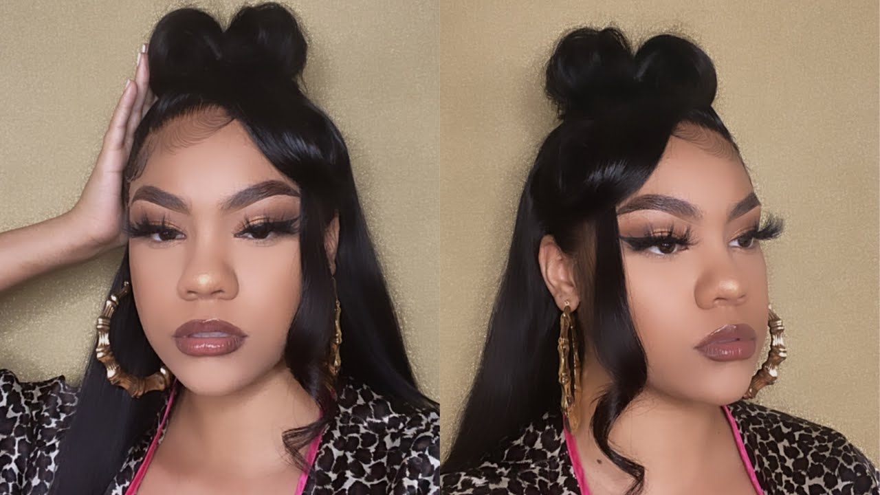 90s INSPIRED UPDO + INSTALL | Victoria’s Wig