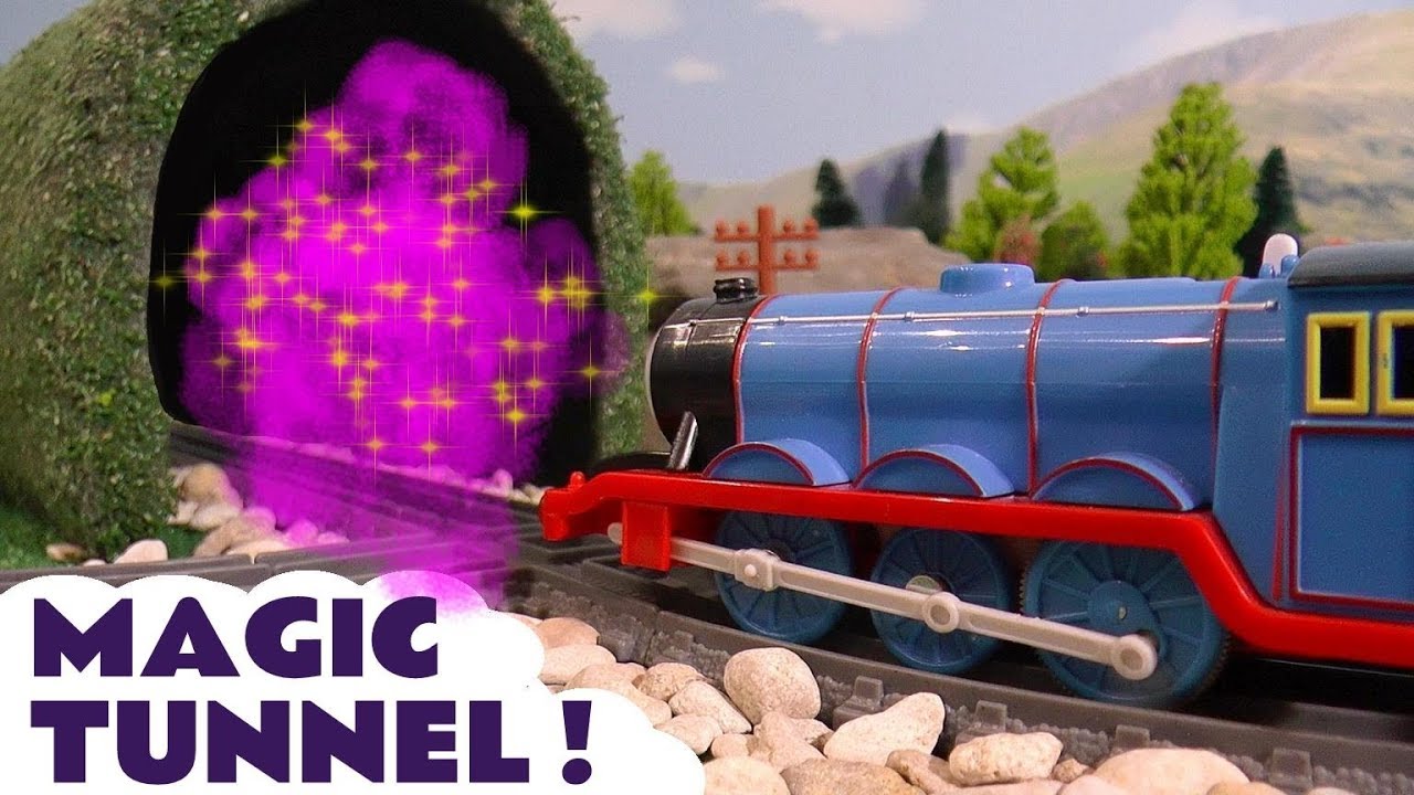 Thomas The Tank Engine Toy Train Magic Tunnel Story