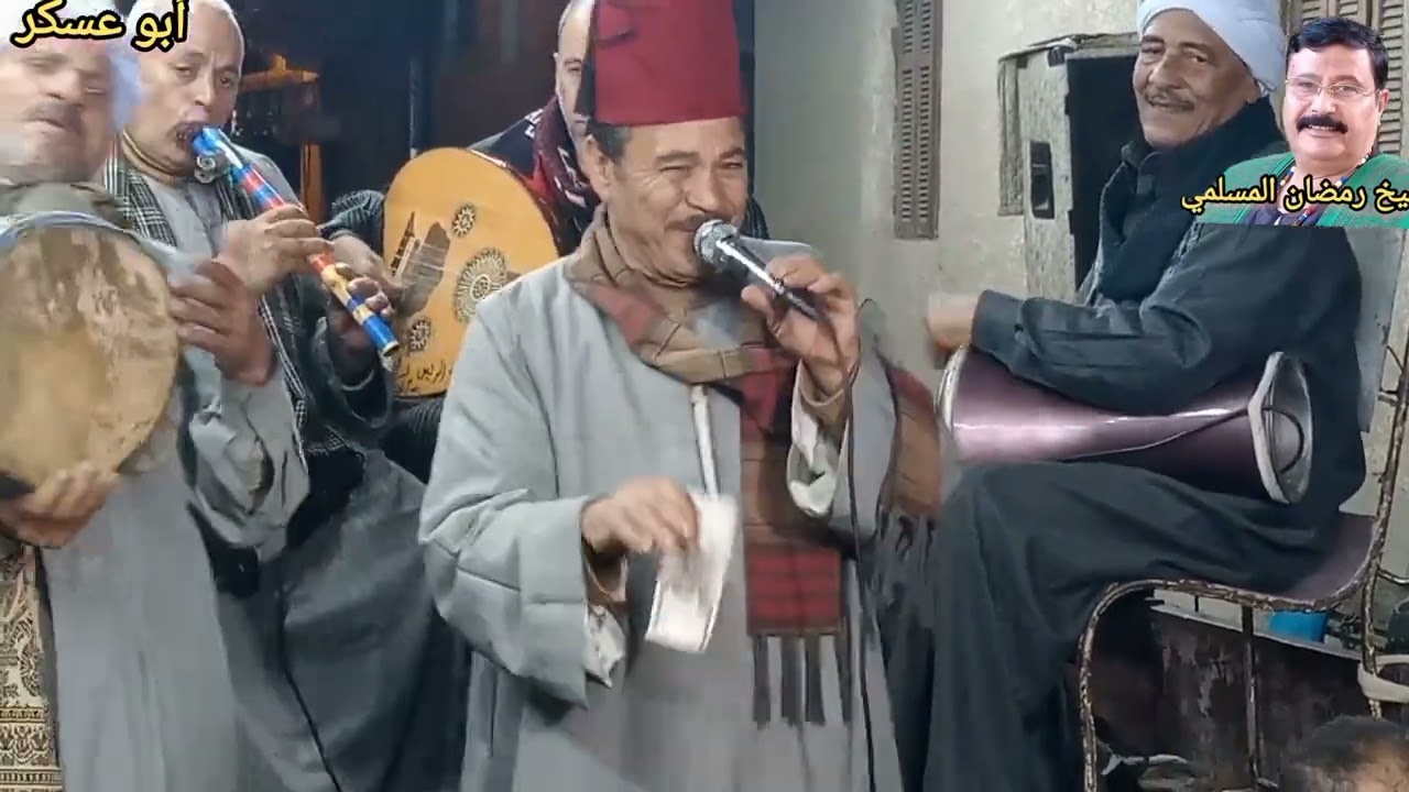 الشيخ خالد الشوبكي في قرية الغار الزقازيق شرقية