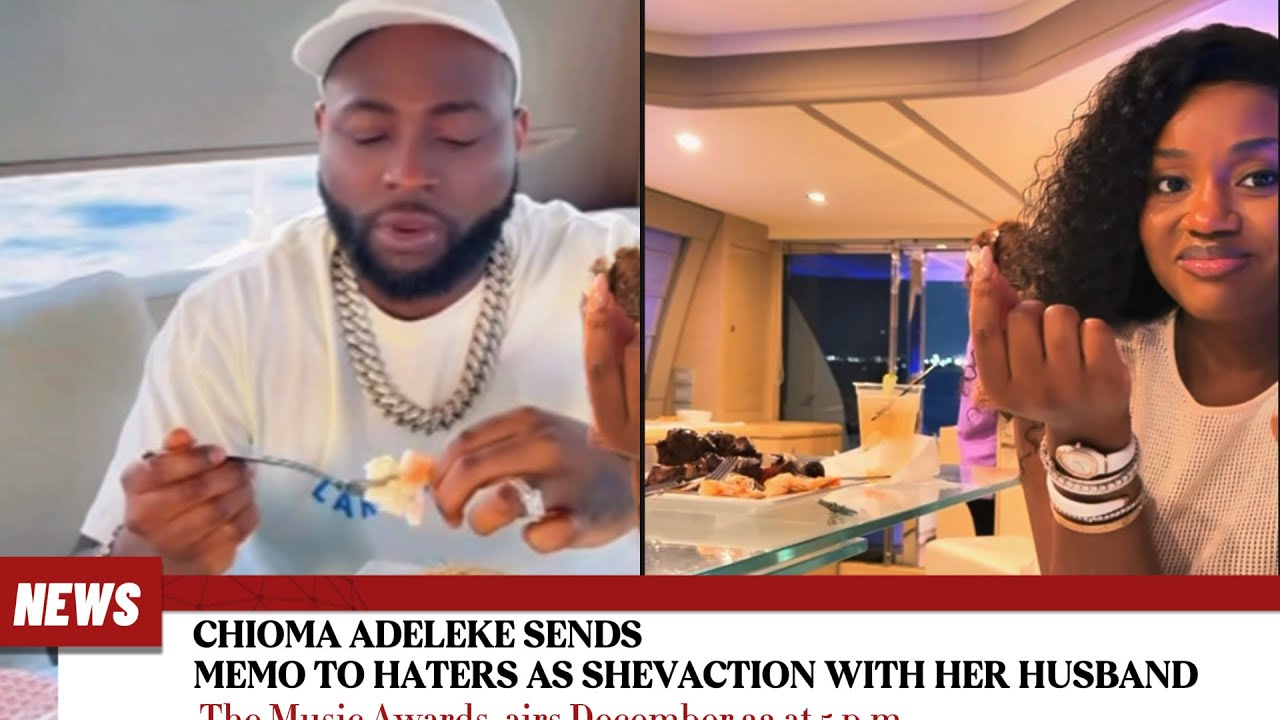 CHIOMA ADELEKE SENDS MEMO TO H@TERS AS SHE VACATION WITH HER HUSBAND DAVIDO IN HAWII